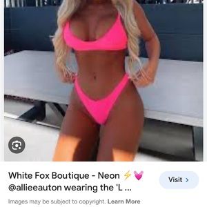 White Fox Boutique Bikini Set